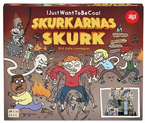 IJustWantToBeCool - Skurkarnas skurk brädspelet
