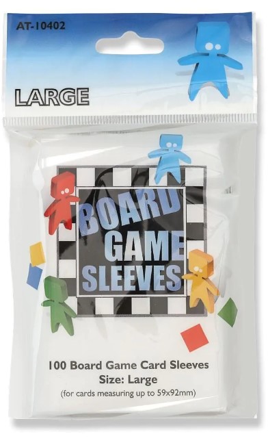 (59x92mm) Board Game Sleeves - Large - 100pack