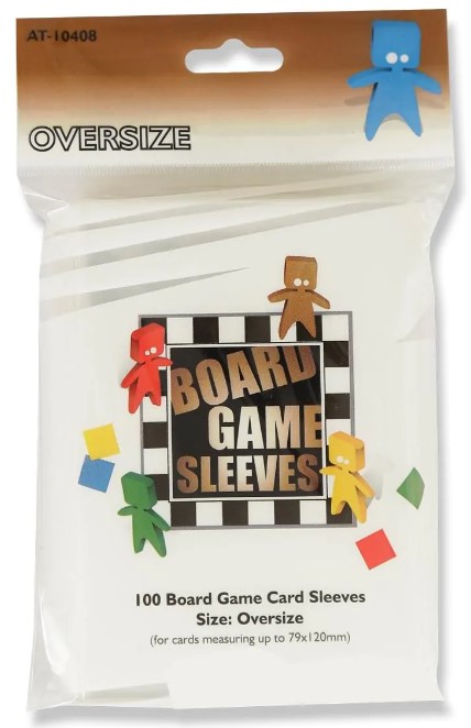 (79x120mm) Board Game Sleeves: Oversize 100 pack