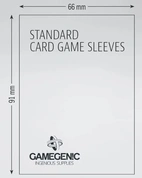 (66x91 mm) Gamegenic - Matte Standard Card Game Sleeves
