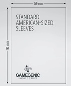 (59X91 mm) Gamegenic - Matte American Sleeves