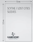 (72x112 mm) Gamegenic - PRIME Scythe/Lost Cities Sleeves