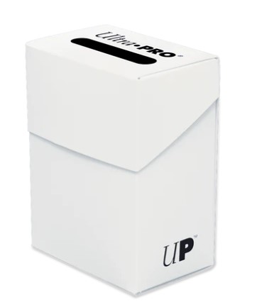 Solid Deck Boxes - White