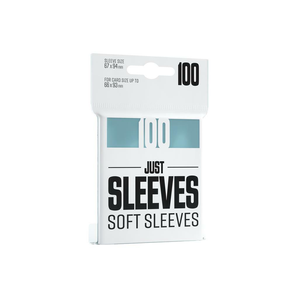 (66x92 mm) JUST SLEEVES - SOFT SLEEVES (100 SLEEVES)