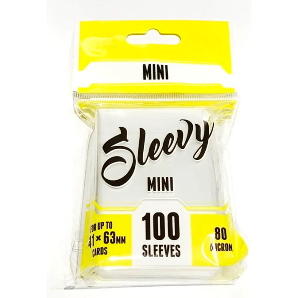 Sleevy MINI - klara (100 sleeves for 41x63 mm cards)