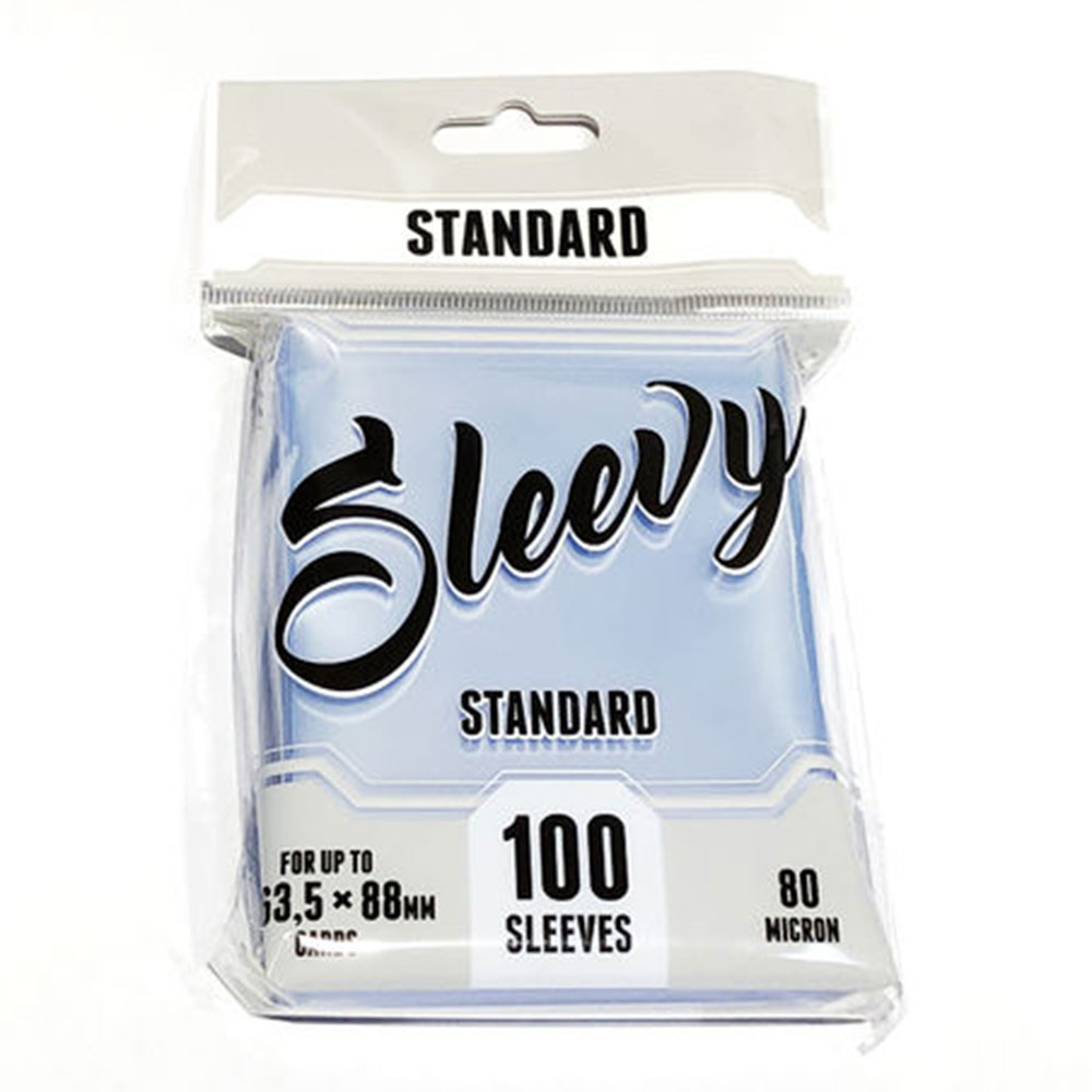 Sleevy STANDARD – klara (100 sleeves for 63,5x88 mm cards)