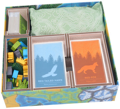 Folded Space - Cascadia + Landmarks (Color Inlay)