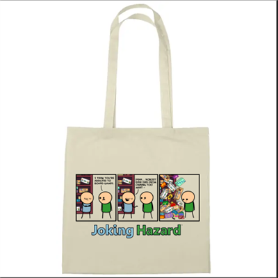 JOKING HAZARD TOTE BAG