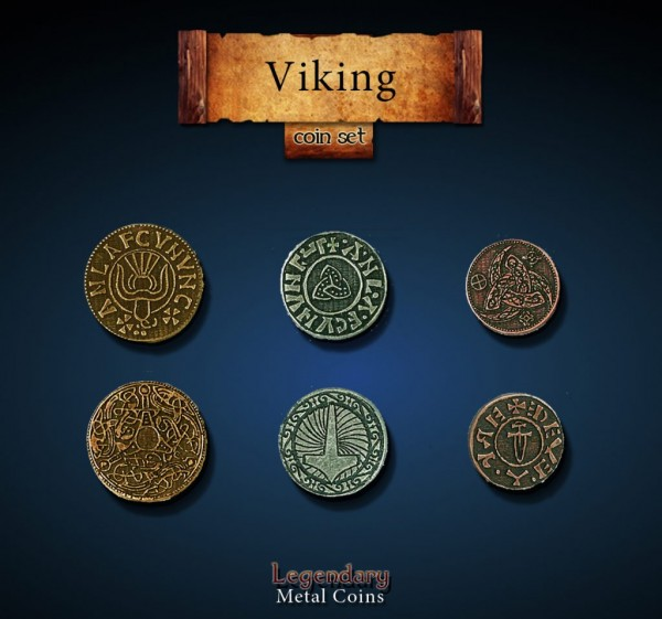 Viking Coin Set (24 st metalmynt)