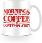 Stranger Things Mug Coffee and Contemplation