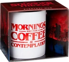 Stranger Things Mug Coffee and Contemplation