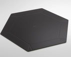 Gamegenic - Magnetic Dice Tray Hexagonal: Black / Green