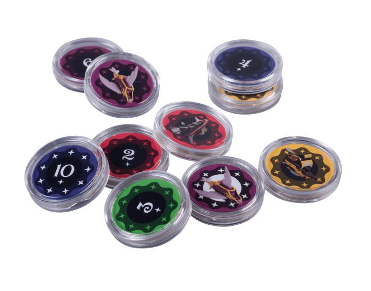 72 Coin Capsules 27 mm diameter (Fractured Sky Coin Capsules)