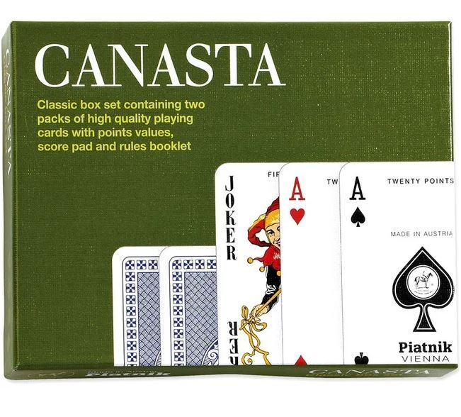 Canasta Card Game Set