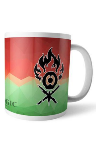 Magic the Gathering Mug Fractal Gruul