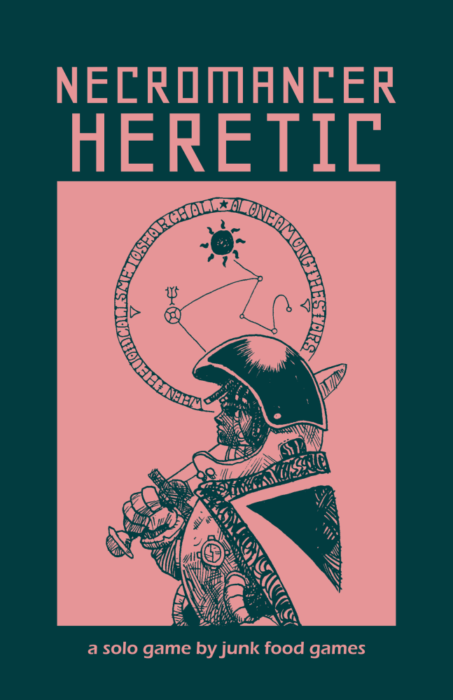 Necromancer Heretic Solo Journaling Game