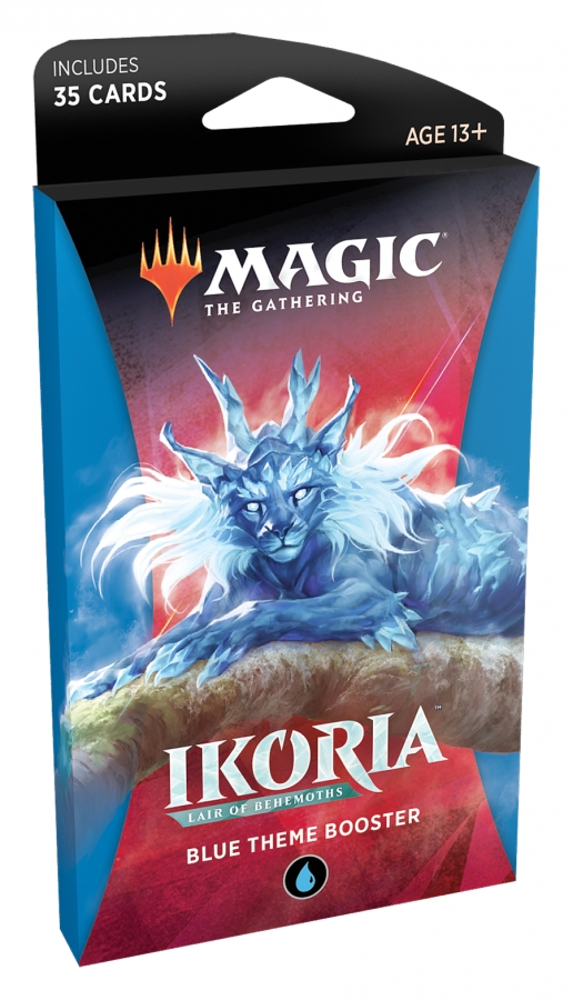 Ikoria: Lair of Behemoths Theme Booster Blå