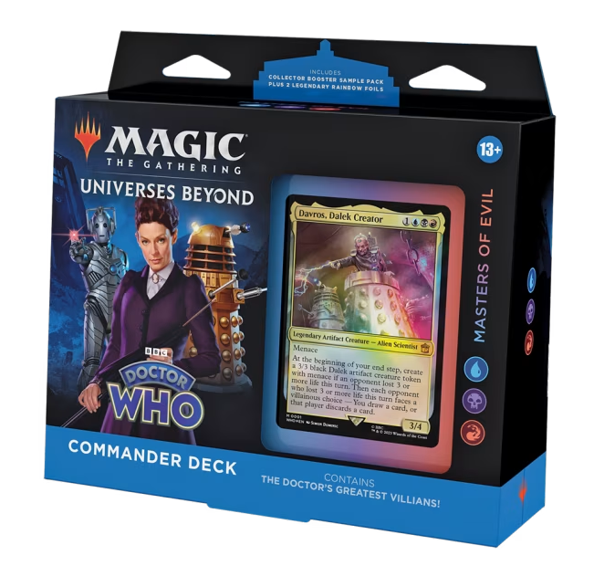 Magic The Gathering:  Doctor Who™ Commander Decks - Masters of Evil
