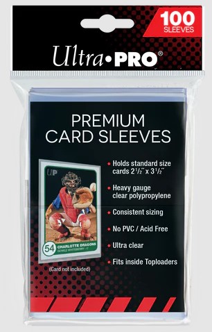 Standard Size Premium Card Sleeves (100ct)