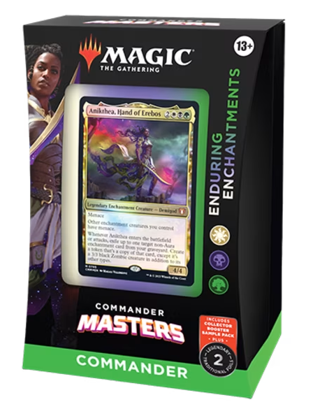 Magic The Gathering:  Commander Masters Commander Deck - Enduring Enchantments
