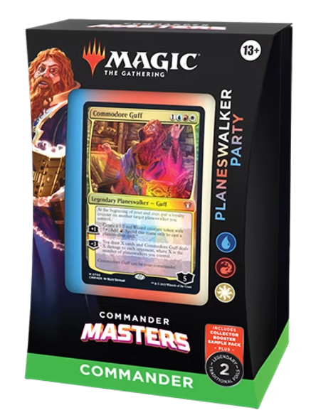 Magic The Gathering:  Commander Masters Commander Deck - Planeswalker Party