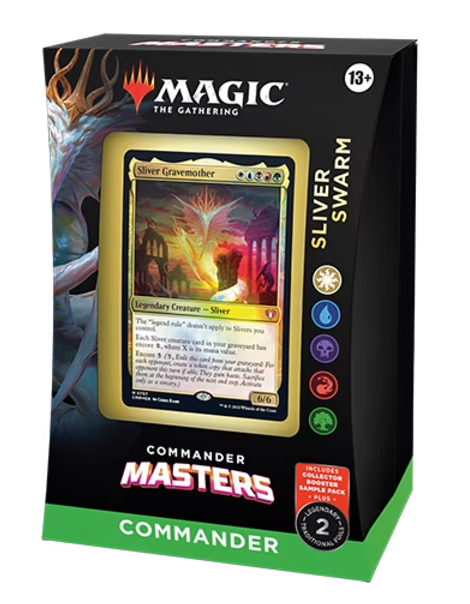 Magic The Gathering:  Commander Masters Commander Deck - Sliver Swarm