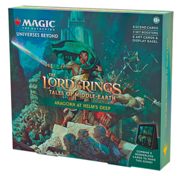 The Lord of the Rings: Tales of Middle-Earth Scene Box - Aragorn at Helm's Deep