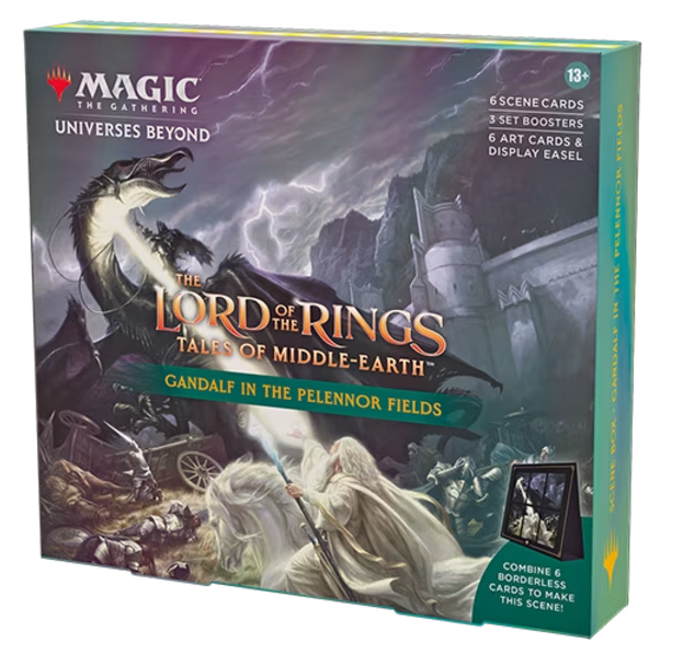 The Lord of the Rings: Tales of Middle-Earth Scene Box - Gandalf In Pellenor Fields