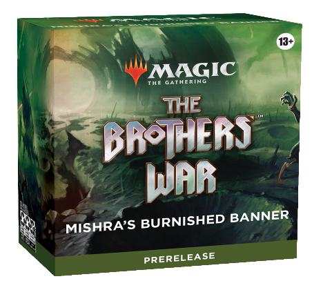 Magic the Gathering - The Brothers' War Prerelease Pack - Mishra's Burnished Banner