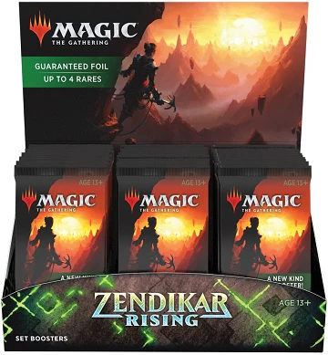 Zendikar Rising Set Booster Display