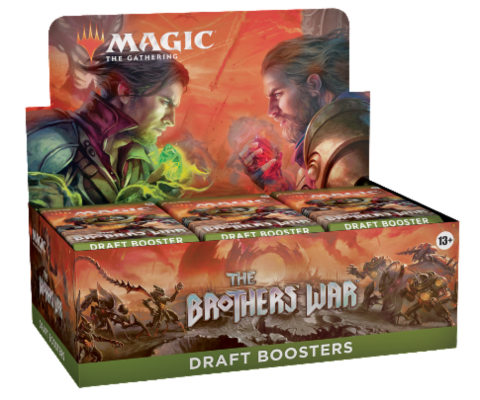 Magic The Gathering - The Brothers' War Draft Booster Display (36 Packs)