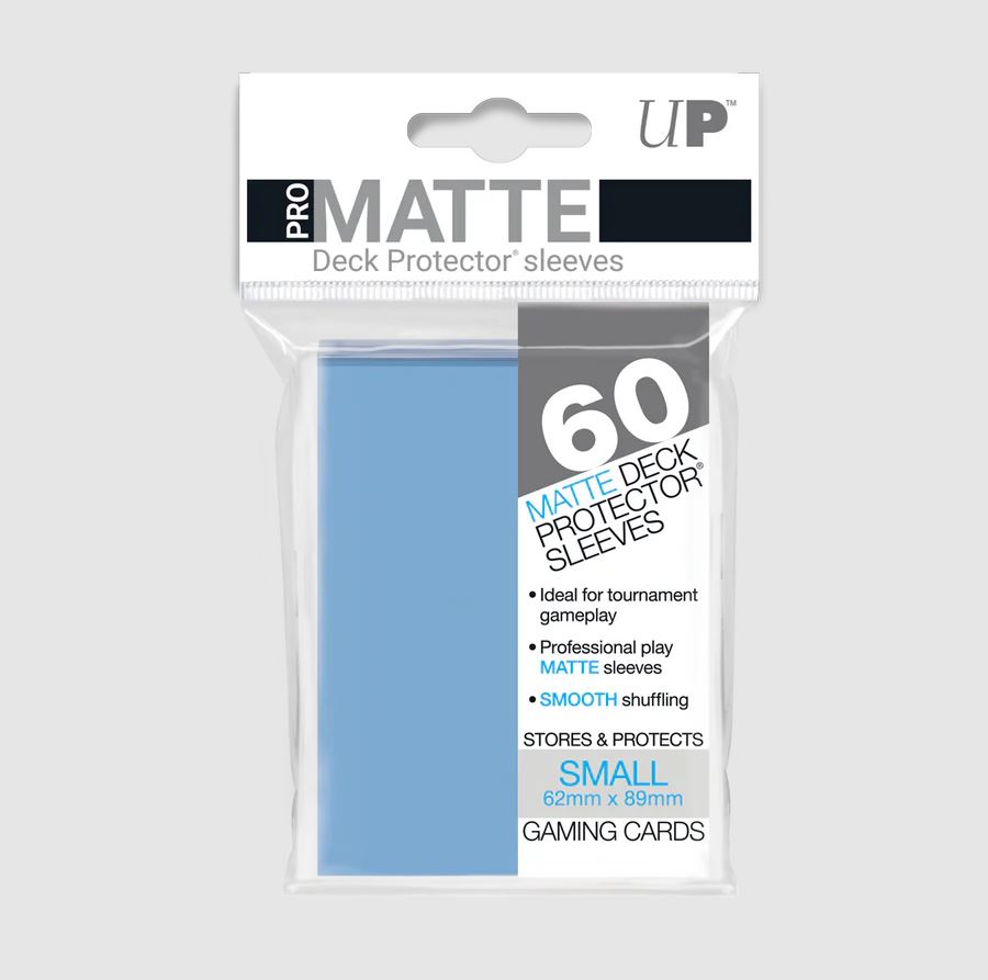 60st Pro-Matte Light Blue Small Deck Protectors