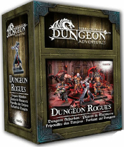 Dungeon Adventures: Dungeon Rogues (Miniatyrer för Rollspel)