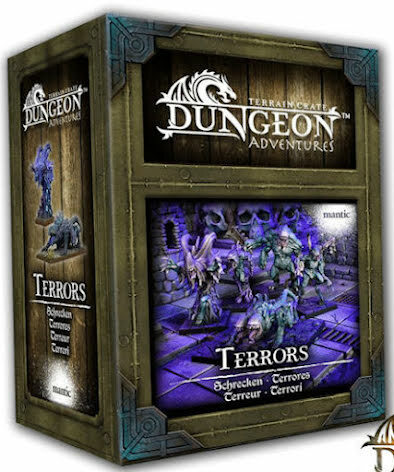 Dungeon Adventures: Terrors (Miniatyrer för Rollspel)