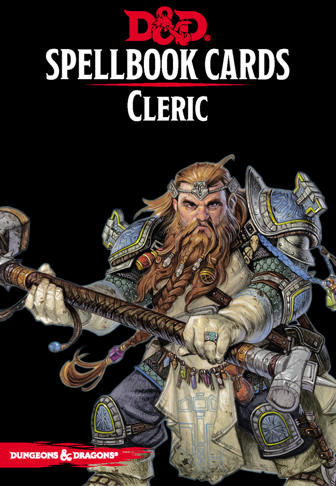 Dungeons & Dragons – Spellbook Cards: Cleric (149 cards)