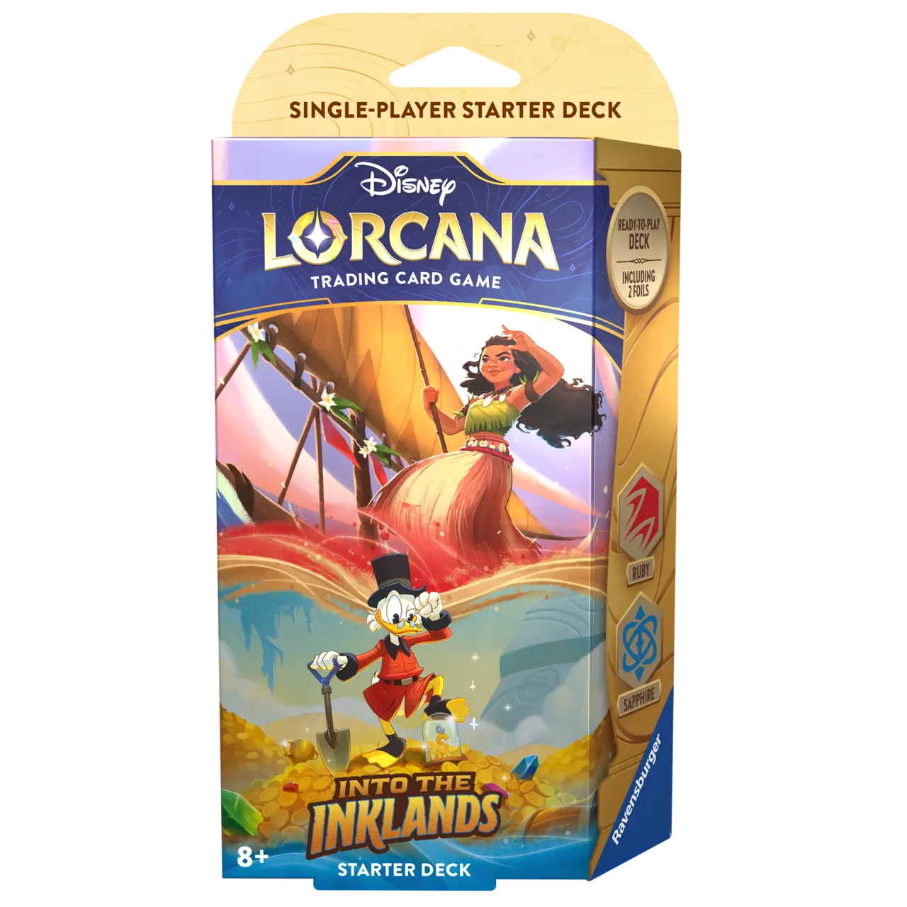 Disney Lorcana TCG: Into the Inklands - Starter deck - Moana & Scrooge McDuck