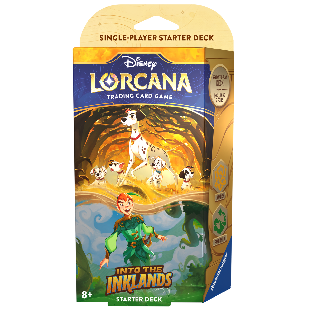Disney Lorcana TCG: Into the Inklands - Starter deck - Pongo & Peter Pan