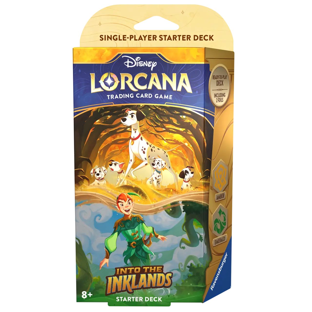 Disney Lorcana TCG: Into the Inklands - Starter deck - Pongo & Peter Pan