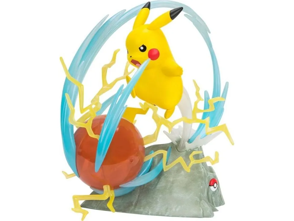Pokémon 25th anniversary Light-Up Deluxe Statue Pikachu 33 cm