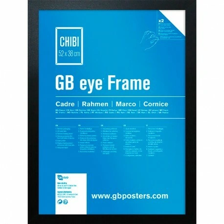 Tavelram - GBEYE - MDF Black Frame - Chibi 52 x 38 cm