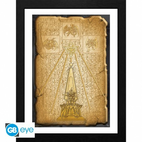 YU-GI-OH! - Framed print "Egyptian Tablet" (30x40 cm)