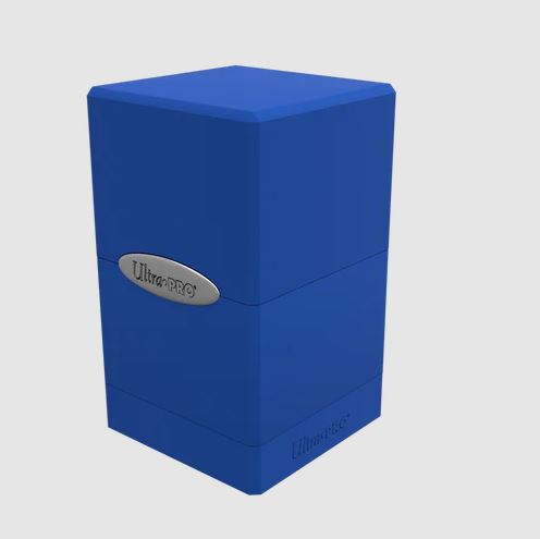Satin Tower Deckbox Blue