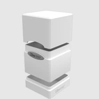 Satin Tower Deckbox White