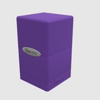 Satin Tower Deckbox Purple