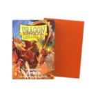 Dragon Shield Japanese size Dual Matte Sleeves - Ember