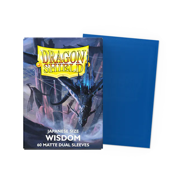 Dragon Shield Japanese size Dual Matte Sleeves - Wisdom