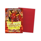 Dragon Shield Japanese size Matte Sleeves - Crimson