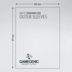 Outer Sleeves Matte Standard Size (50 Sleeves)