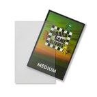 (57x89mm) Board Game Sleeves - Non-Glare: MEDIUM (50st)