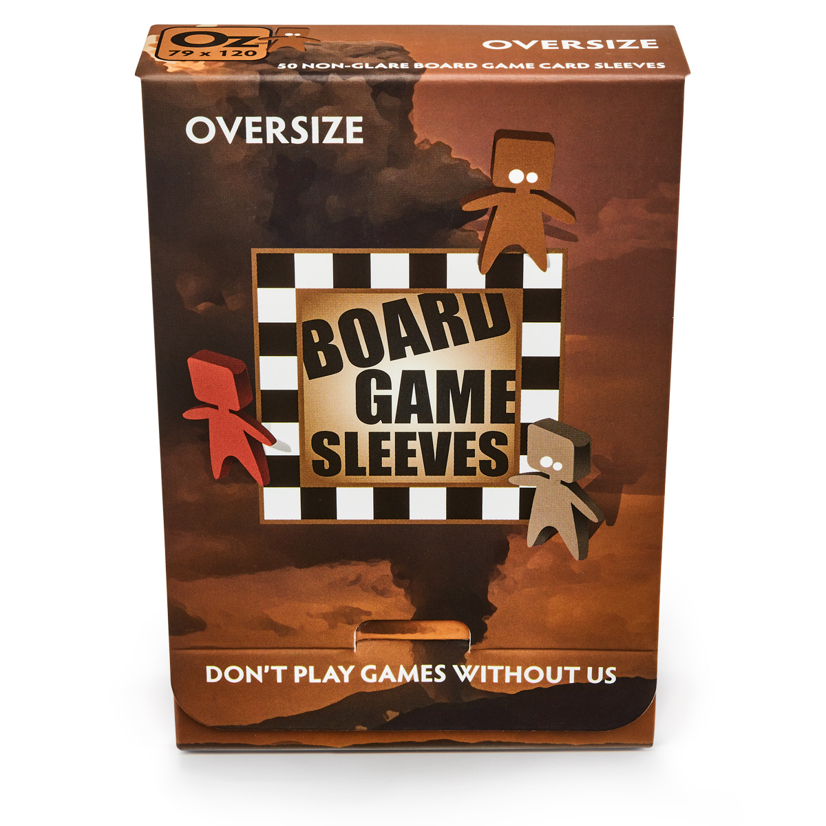 (79x120mm) Board Game Sleeves - Non-Glare: OVERSIZE 50 pack